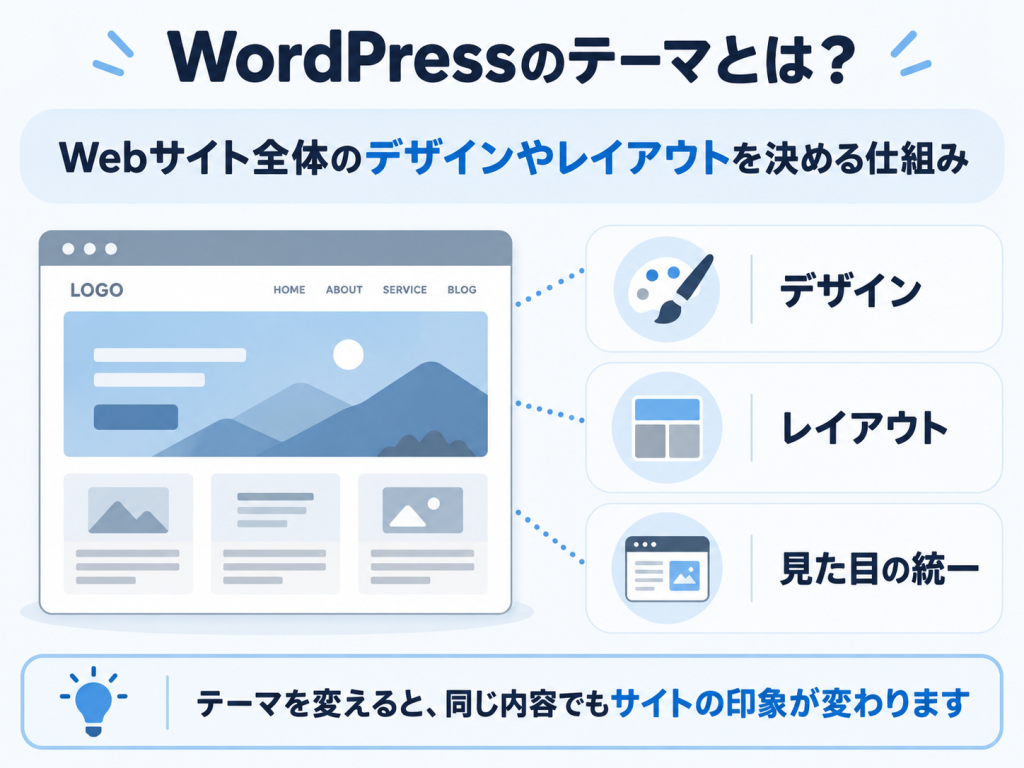 ワードプレスのテーマとは？